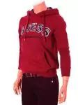 2012 guess veste mode hoodie top double mot rouge